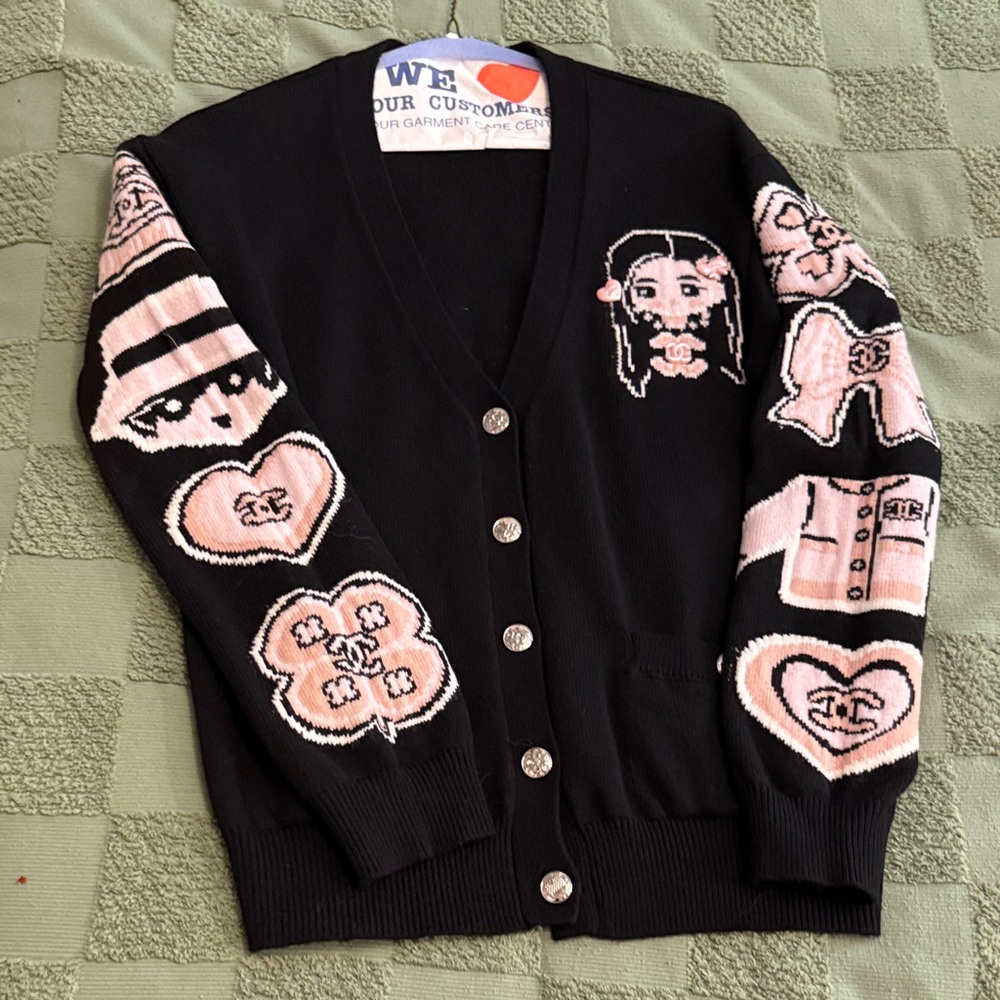 CC Emoji Cardigan